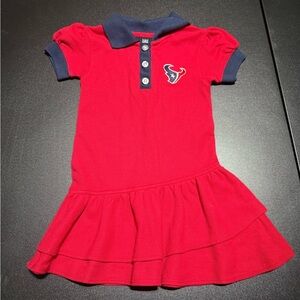 Kids Texans Polo Dress